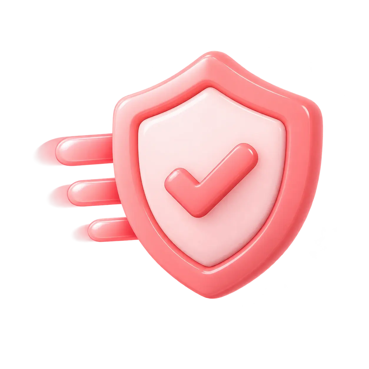 Shield with check